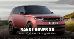 NUEVO RANGE ROVER SV