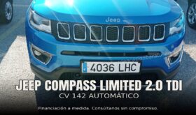JEEP COMPASS LIMITED 2.0 TDI CV 142 Automático