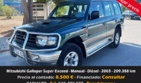 “Ocasión Mitsubishi Galloper Super Exceed