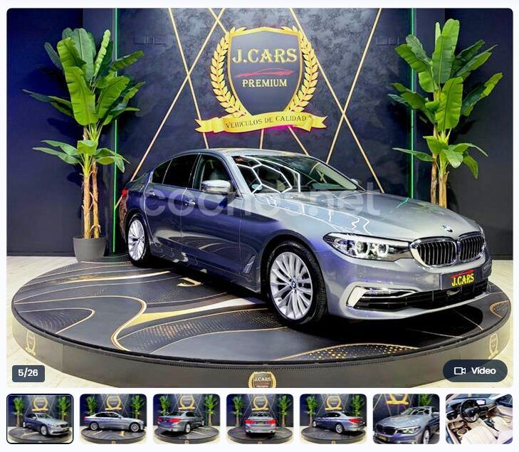BMW Serie 5 520dA Business Ocasión, Jaén.
