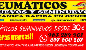 Neumáticos de ocasión baratos en Jaén